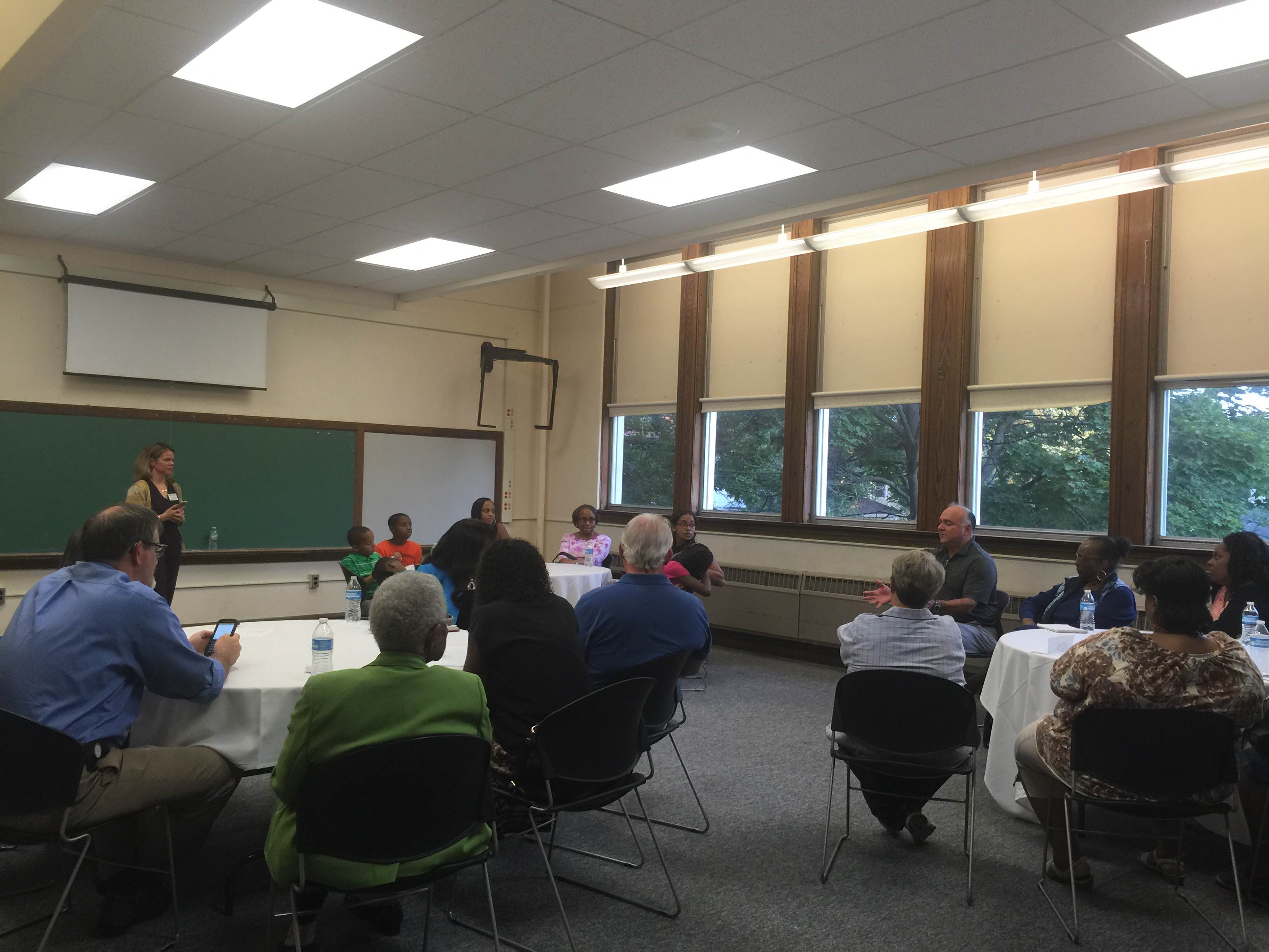 Community Dialogue Hosted at Washington Gardner Middle School The